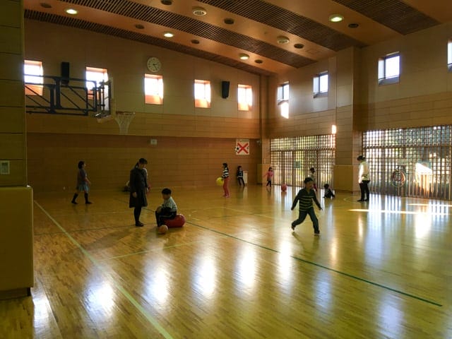 上尾市児童館こどもの城の体育館