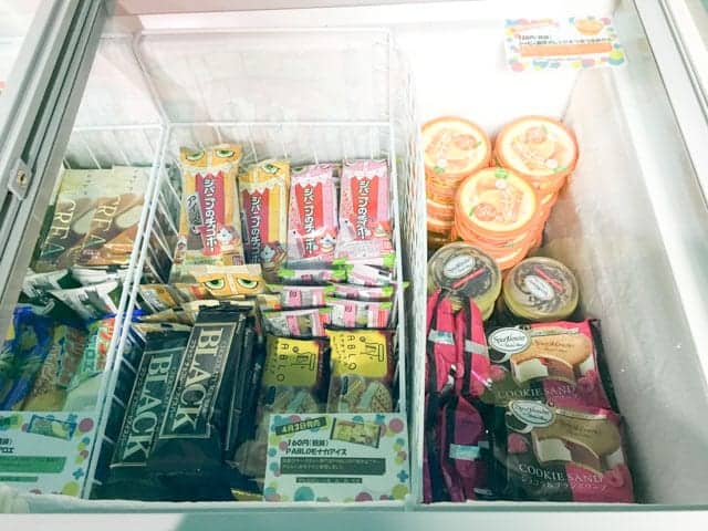 ガリガリ君工場見学のアイス食べ放題の冷凍庫
