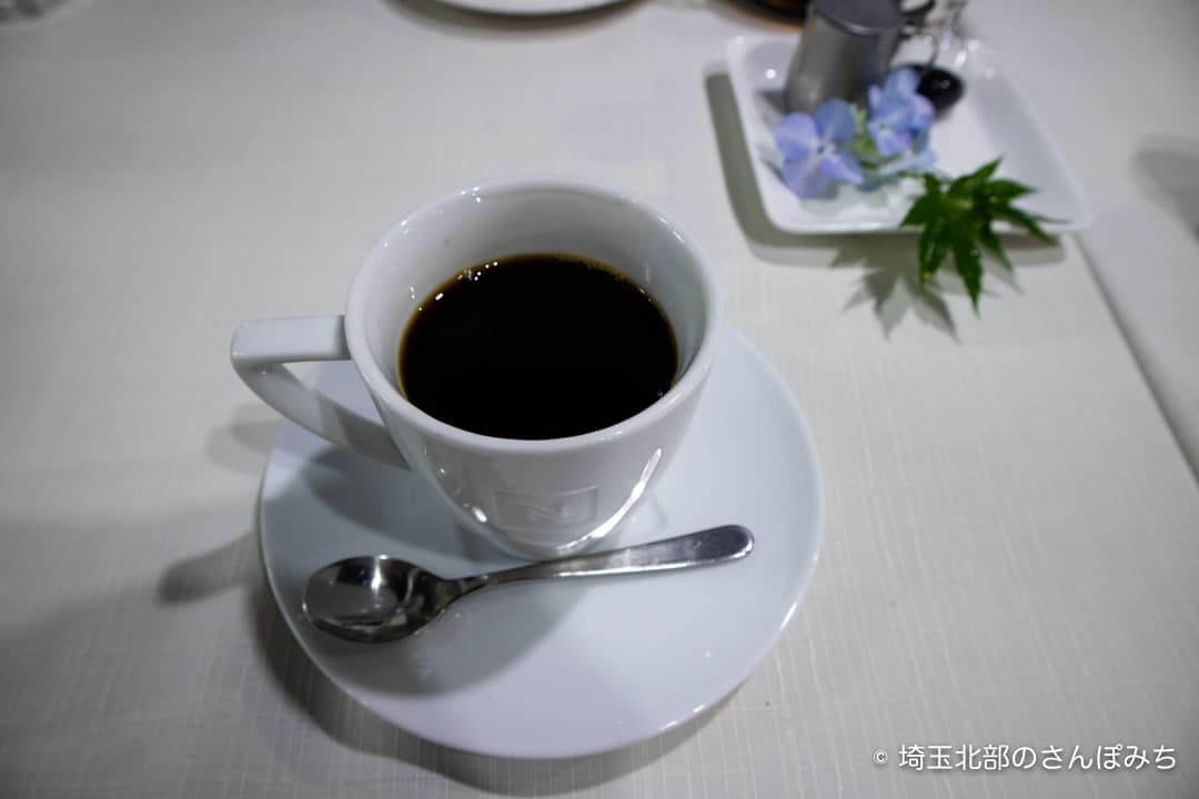 行田カフェ高澤記念館のコーヒー