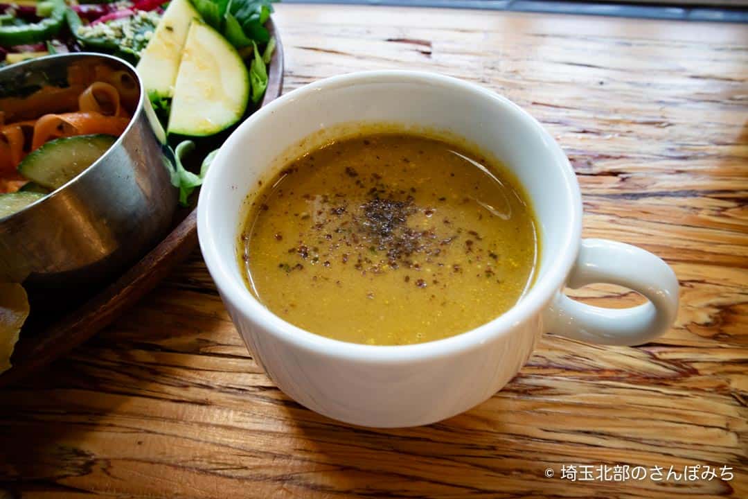 熊谷カフェ・ロースークのスープ