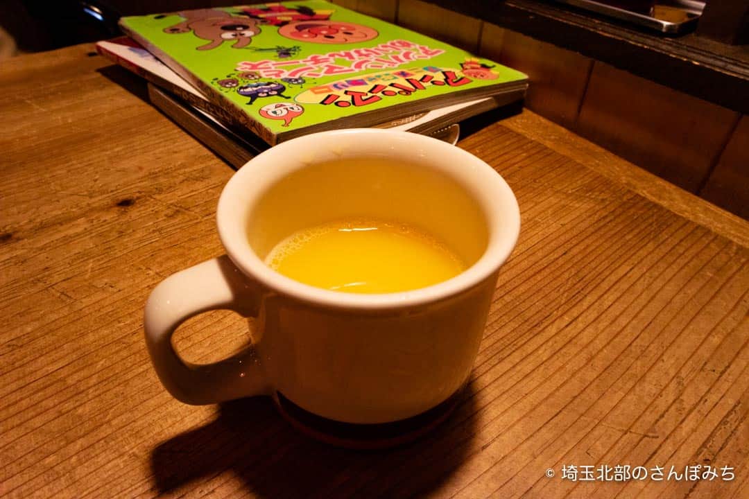 熊谷レストラン高原の子ども用ジュース