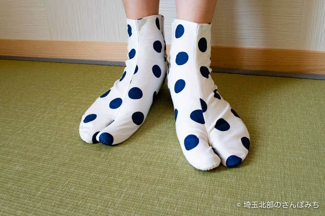 行田・千代の松で買った足袋