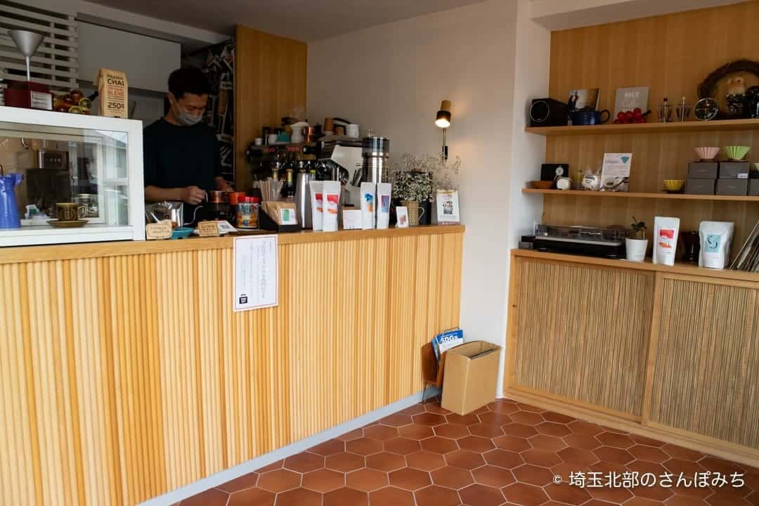 熊谷カフェ・コンサイエンスの店内