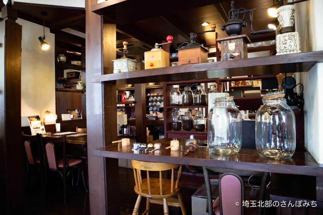 本庄・珈琲工房黒柳(クロヤナギ)のコーヒー器具