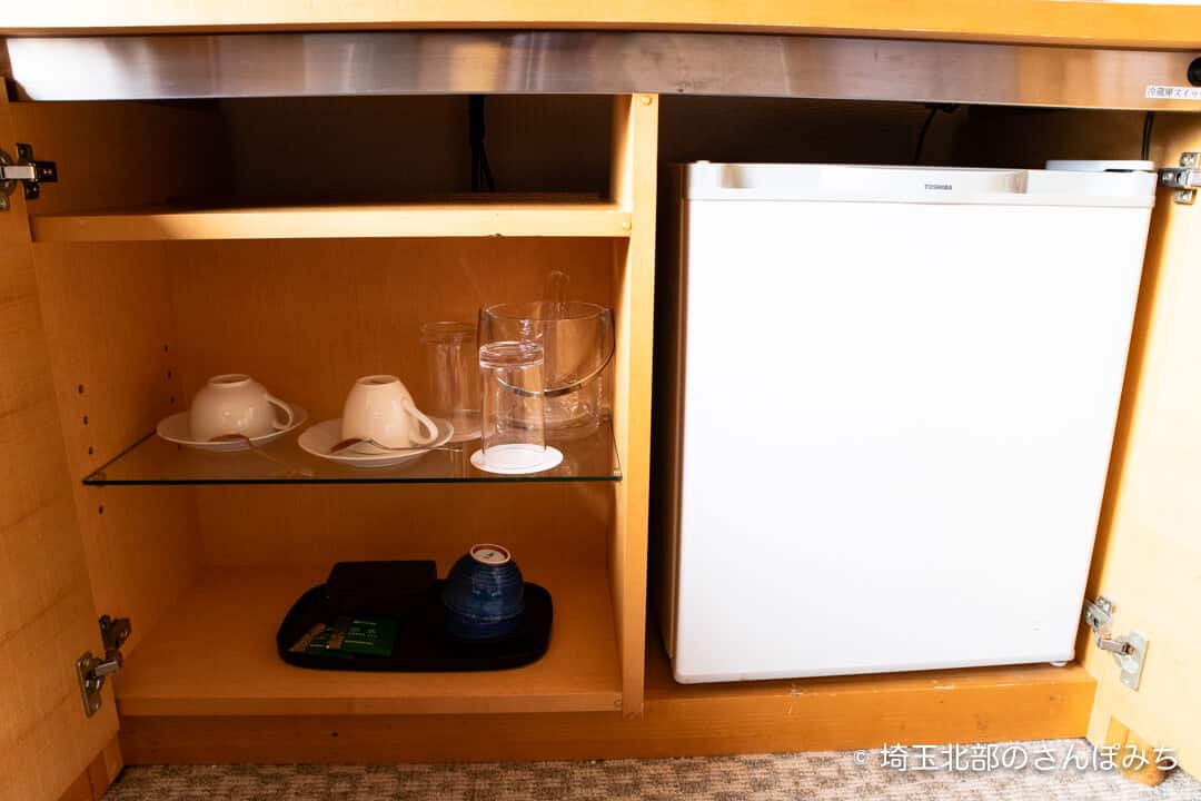 ロイヤルパインズホテル浦和・客室の冷蔵庫
